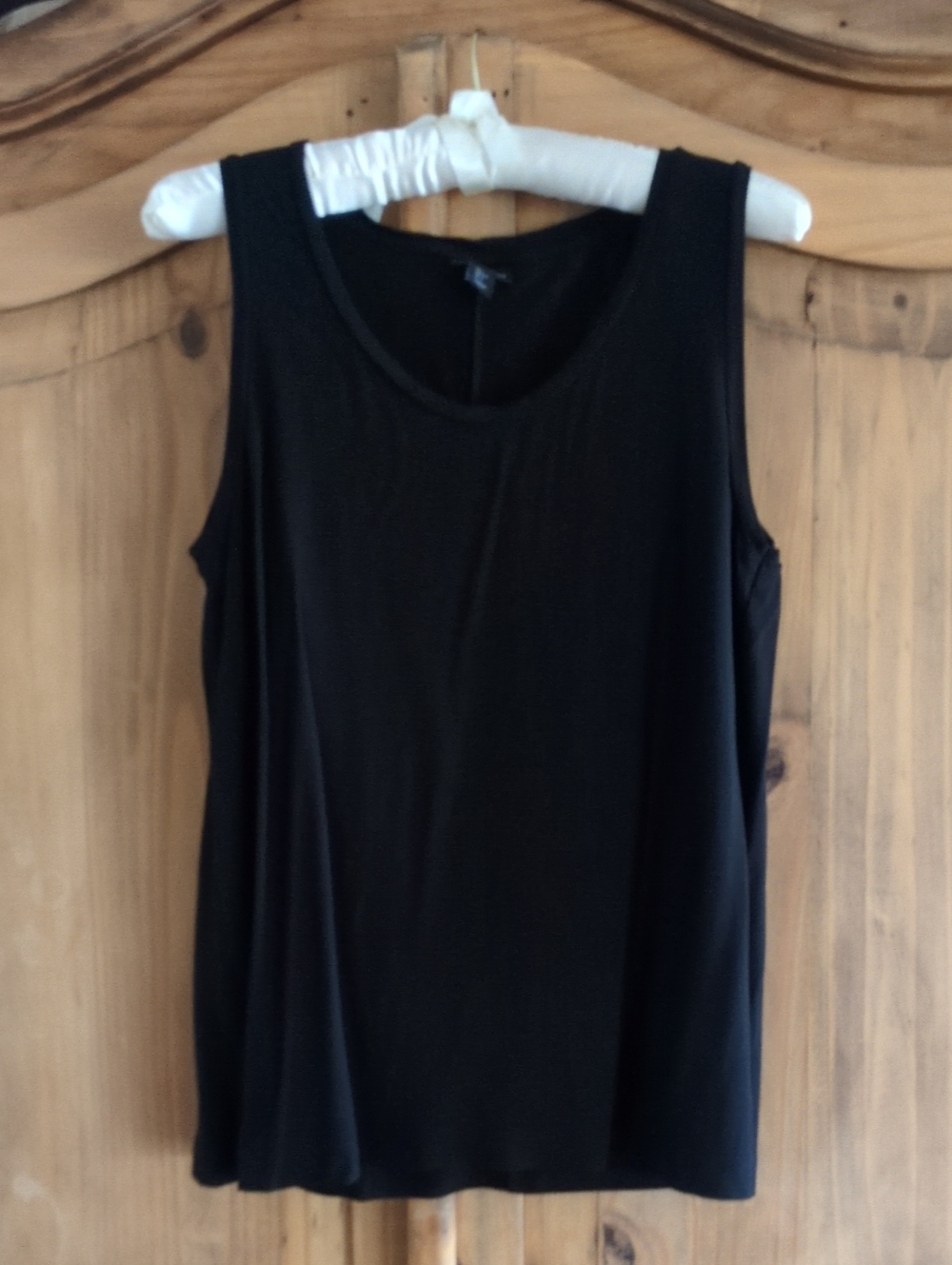 mercer & madison Black Scoop Neck Tank Top